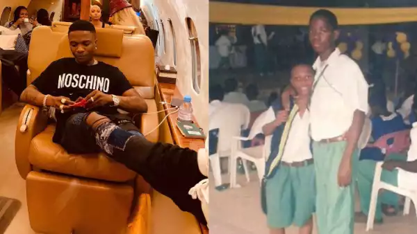 “Wizkid was expelled from Secondary School for stealing his mum’s gold” – Fan alleges